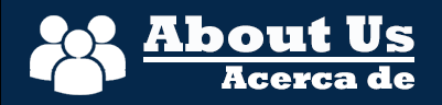 aboutUs(Acerca de) - Image of people in a group with the words About Us.