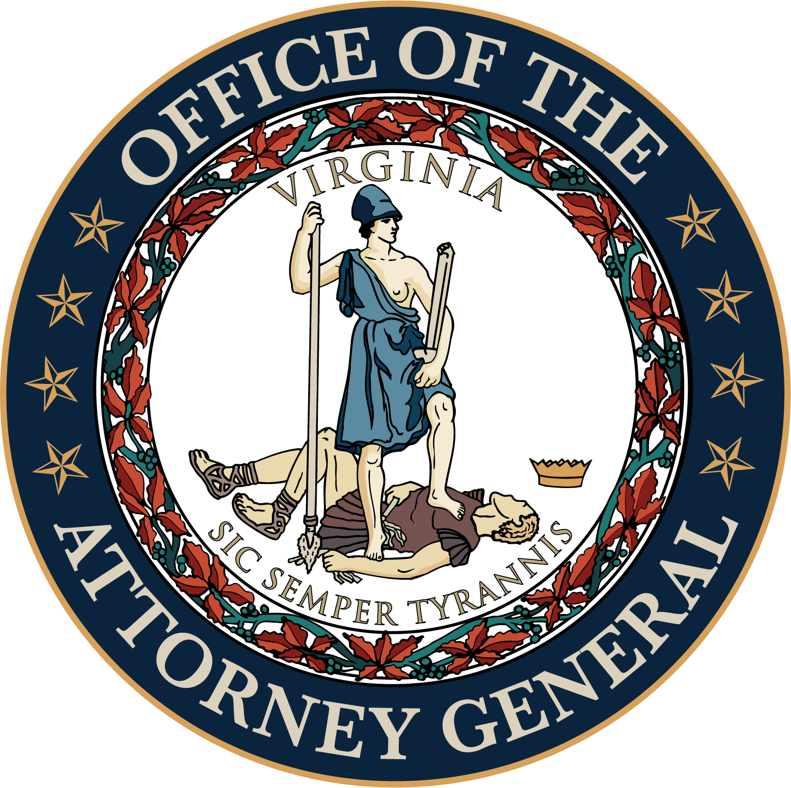 seal of Attorney General of Virginia