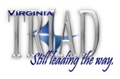 Virginia TRIAD: Still Leading the Way-Silver logo